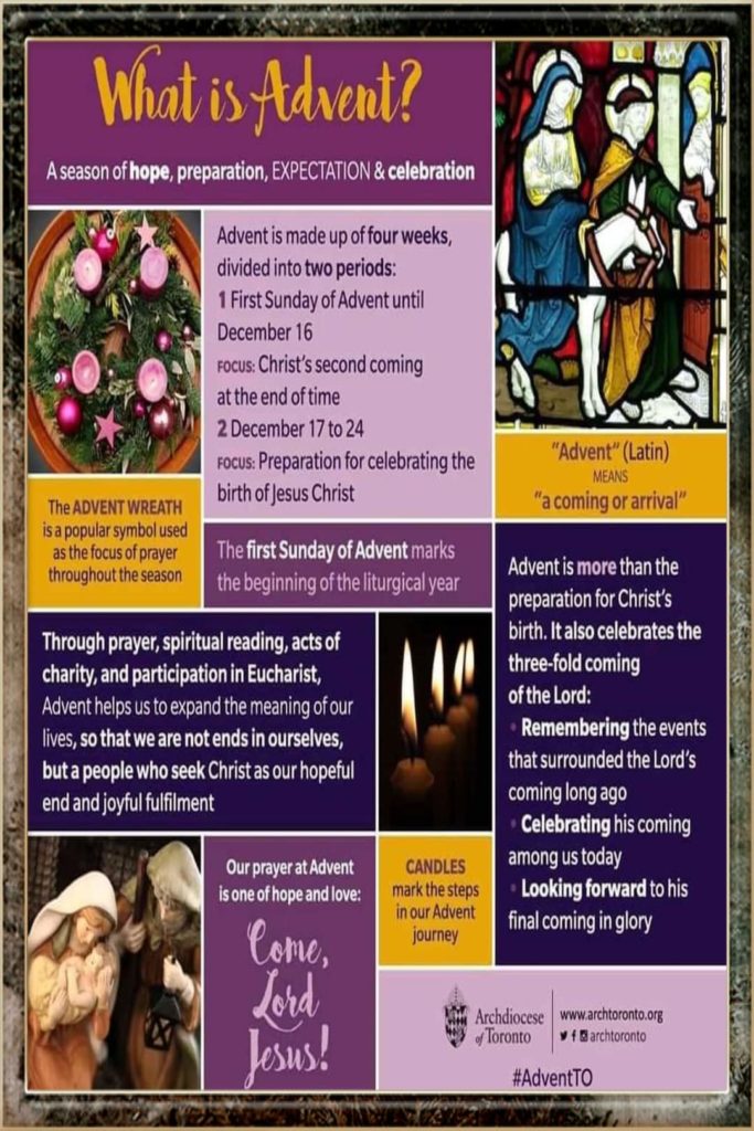 Advent poster